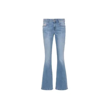 DIESEL Women's 1969 D Ebbey Slim Bootcut Jeans Light Blue