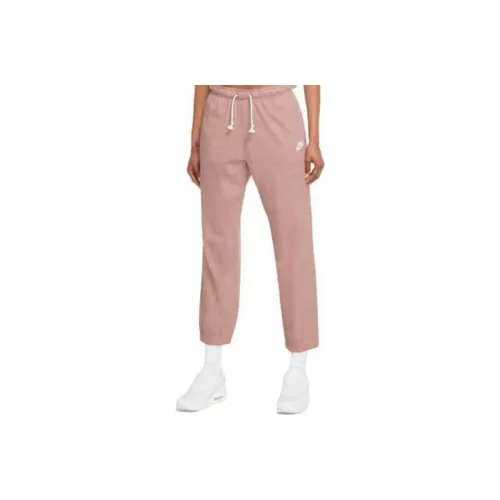 Nike Knitted Sweatpants Women's Pink