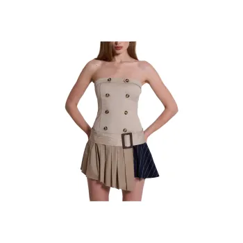 Jaded London CapEx Collection Sleeveless Dress Women's Mud