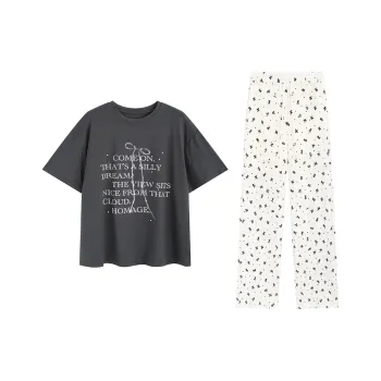 SNZX Casual Suit Women's Gray+White