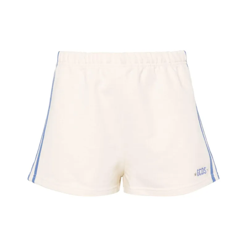 GCDS Casual Shorts Women's Ecru-0