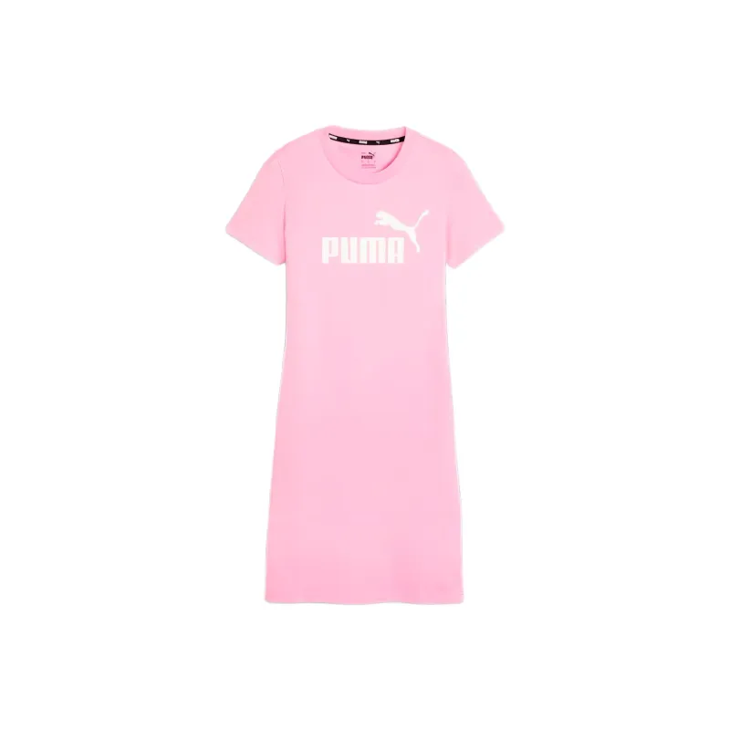 PUMA Vestido De Camiseta De Corte Entallado Essentials Para Mujer-0