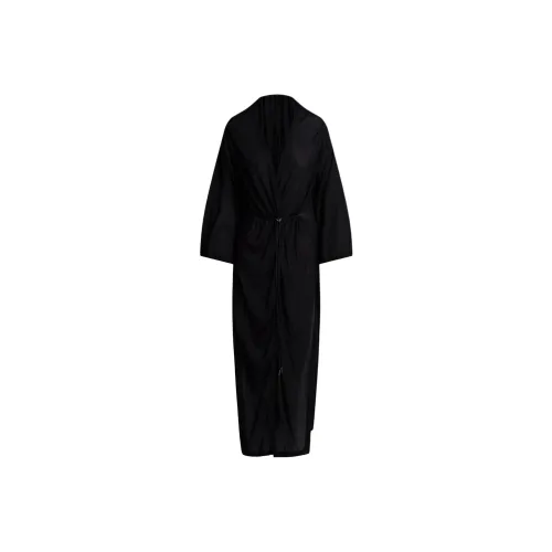 CALVIN KLEIN Slip Dresses Europe Version Women's Black