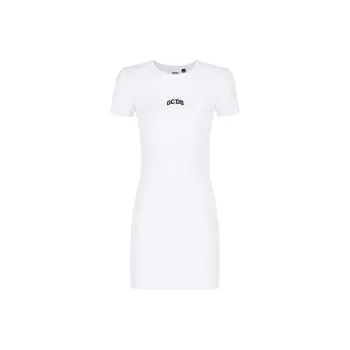 GCDS Logo embroidered Mini Dress