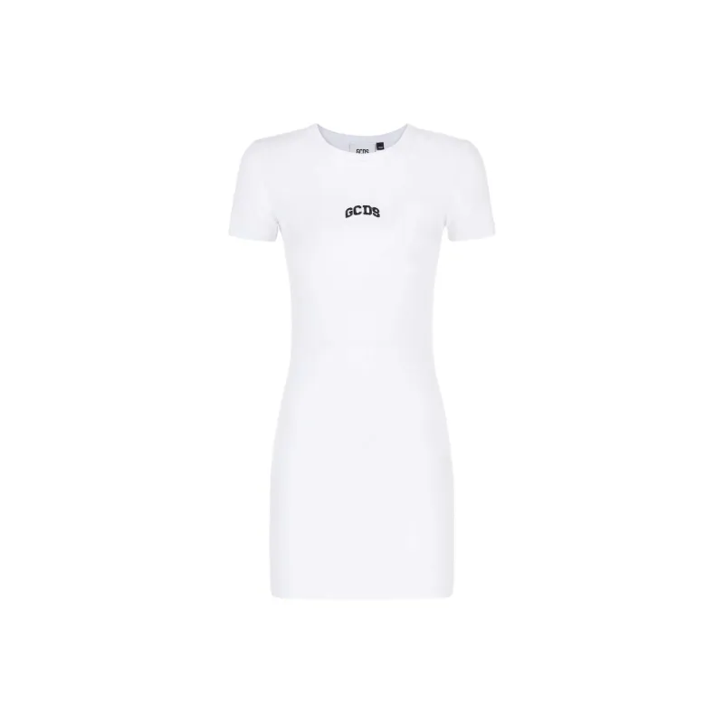 GCDS Logo embroidered Mini Dress-0
