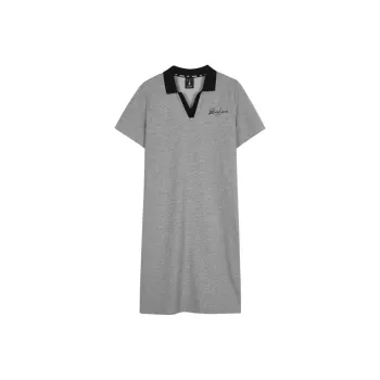 Skechers Short Sleeved Dresses Women's Medium Heather Gray