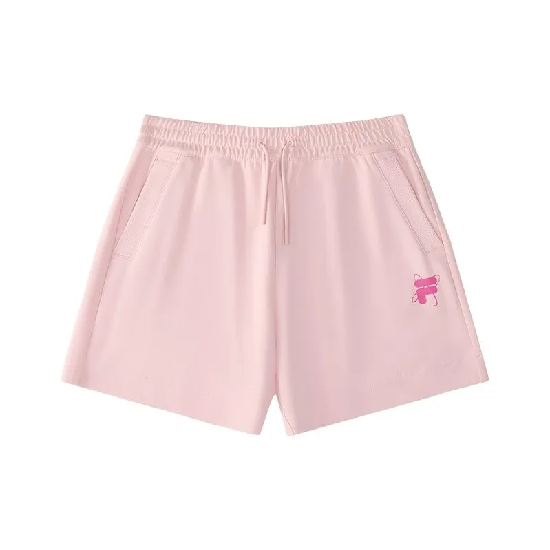 FILA FUSION FOBFUSION LIFE Casual Shorts Women's Orange Gray Pink-0