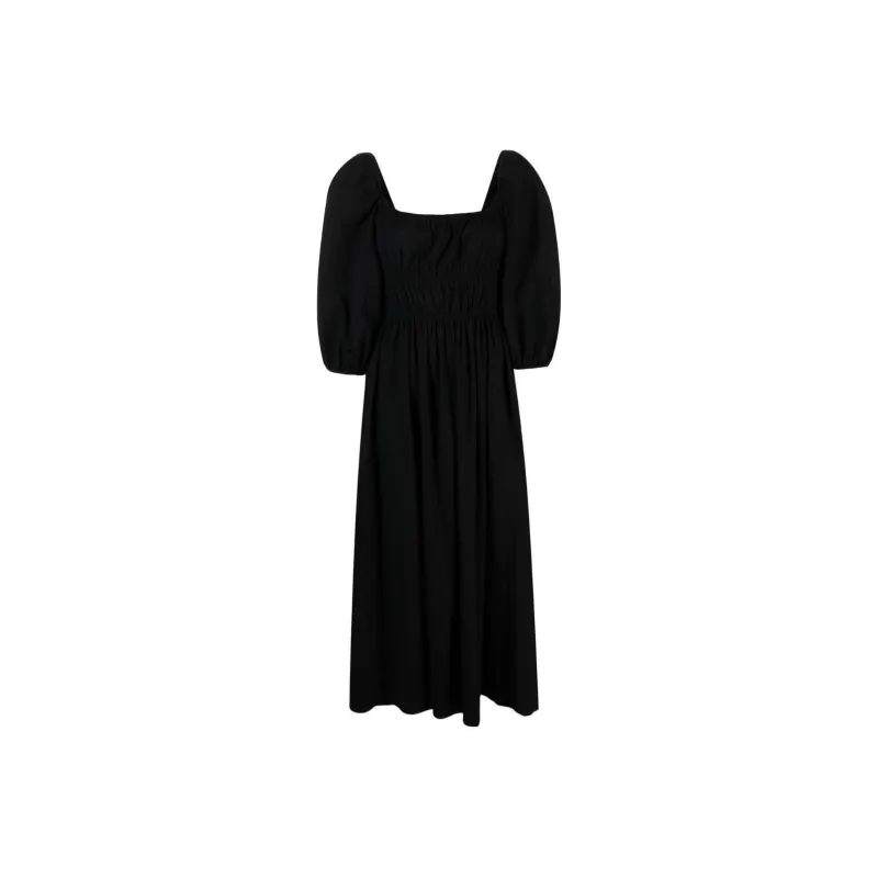 Reformation Long-Sleeved Dresses Women's Black-0