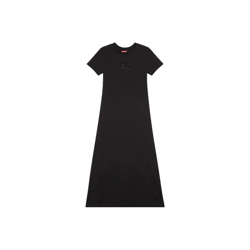 DIESEL D-Alin-Od Cut-out Cotton Midi Dress-0