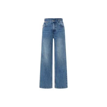 MOCO Jeans Women's Denim Medium Blue