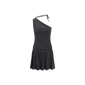 Ariseism Short Sleeved Dress Women's Dark Gray