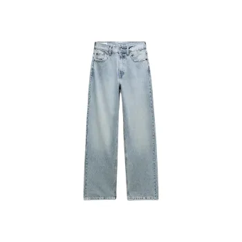 ZARA Trf Jeans Women's Light Blue