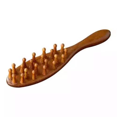 ZHENZI Volumizing Scalp Sandalwood Massage Comb Head Meridian Smooth Hair Growth