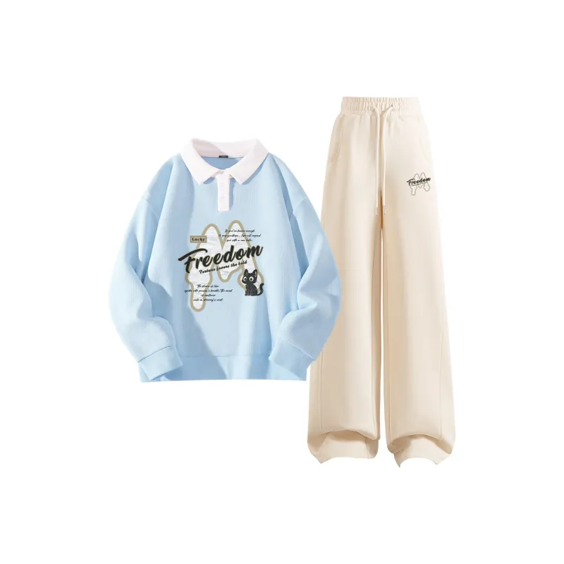 MINISO Sweatshirt Sets Women's-10