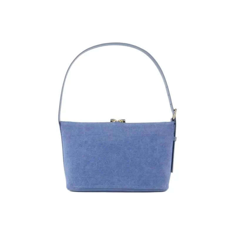 A.P.C Cotton Shoulder Bag Women's Blue-2