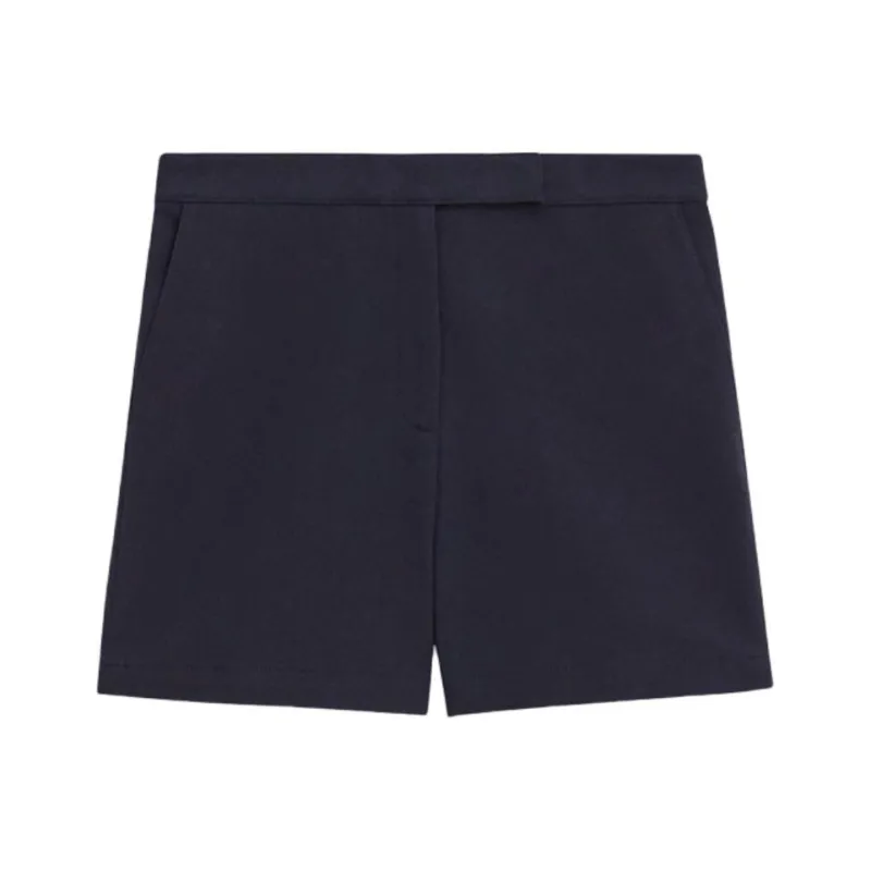 THEORY Casual Shorts Women's Deep Navy Blue-0