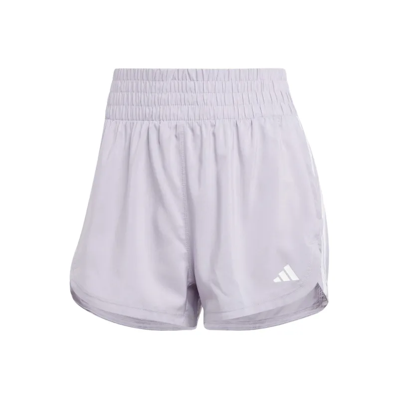 Adidas Free Shipping With AdiClub Pacer Training 3-Stripes Woven High-Rise Shorts-0