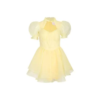 Selkie Short-Sleeved Dresses Women's Dijon Yellow