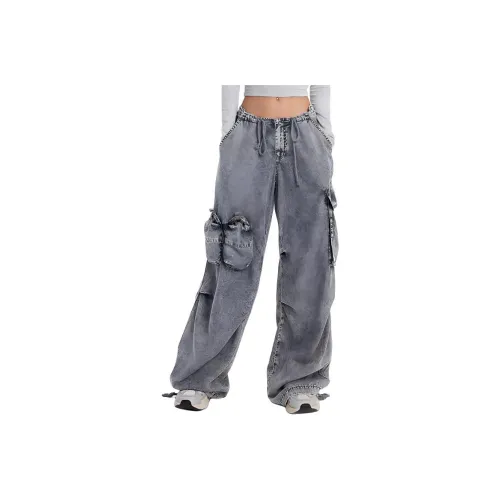 DRAGON FACE Jeans Women's Pine Gray