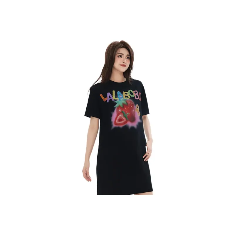 LALABOBO Short Sleeved Dress Women's-2