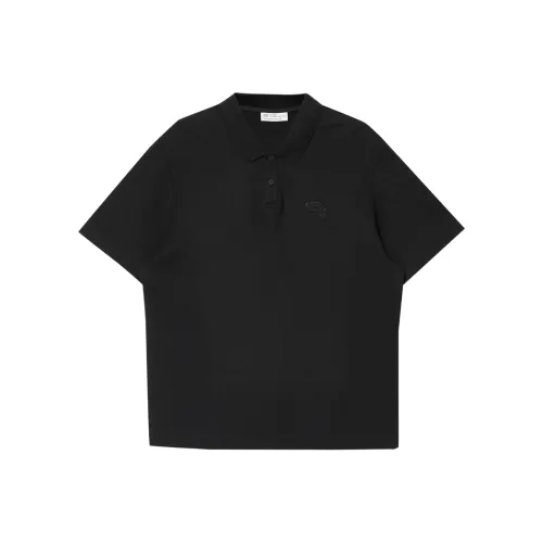 JACK&JONES Polo Shirts Men E40 Black