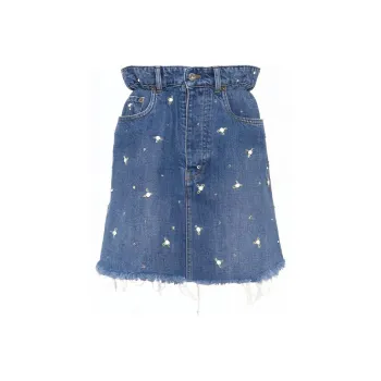 MIU MIU SS21 Miniskirt Women's Blue