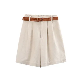 A Paradise For Awakening Casual Shorts Women's Beige