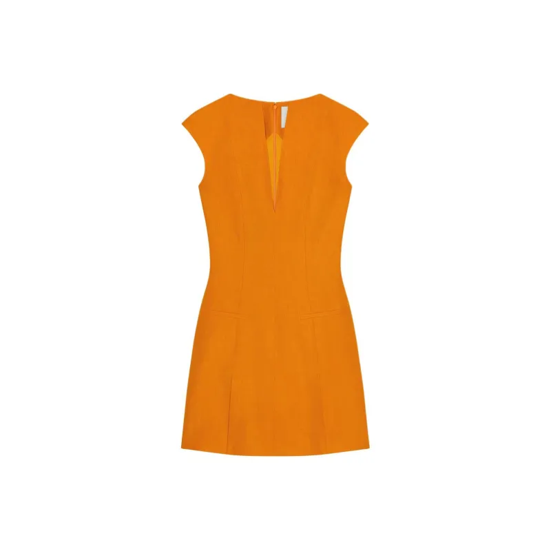 GIVENCHY FW24 Sleeveless Dress Women's Dark Orange-0