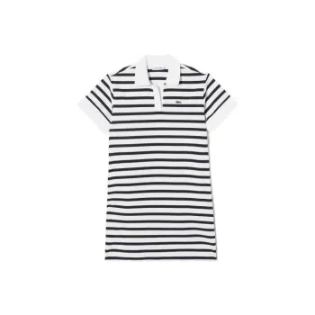 LACOSTE Short-Sleeved Dresses Women's Black