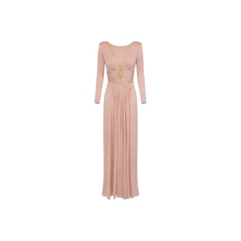 Elisabetta Franchi Long-Sleeved Dresses Women's Pink