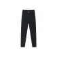 Black Gray Ankle-Length Pants