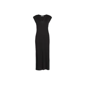 FRAME Short Sleeved Dress Women's Black