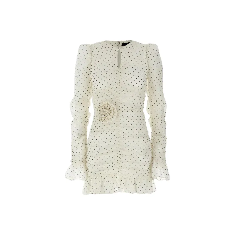 Rotate Ruched Mini Dress-0