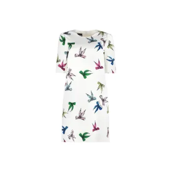 MOSCHINO Short Sleeved Dresses Women's White