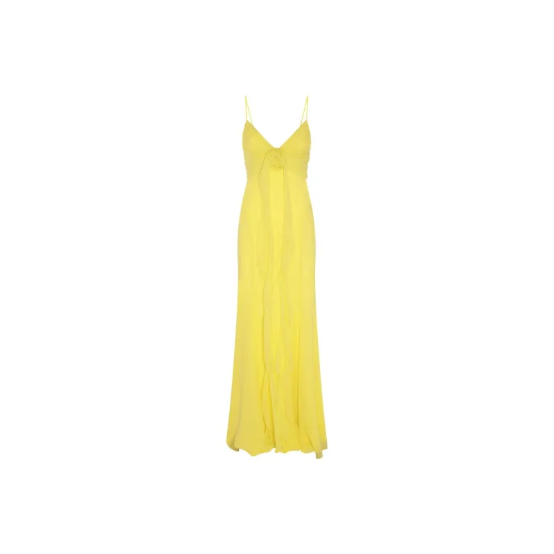 Blumarine Slip Dresses Women's Yellow-0