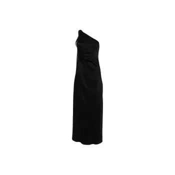 MaxMara Bernard Satin Maxi Dress