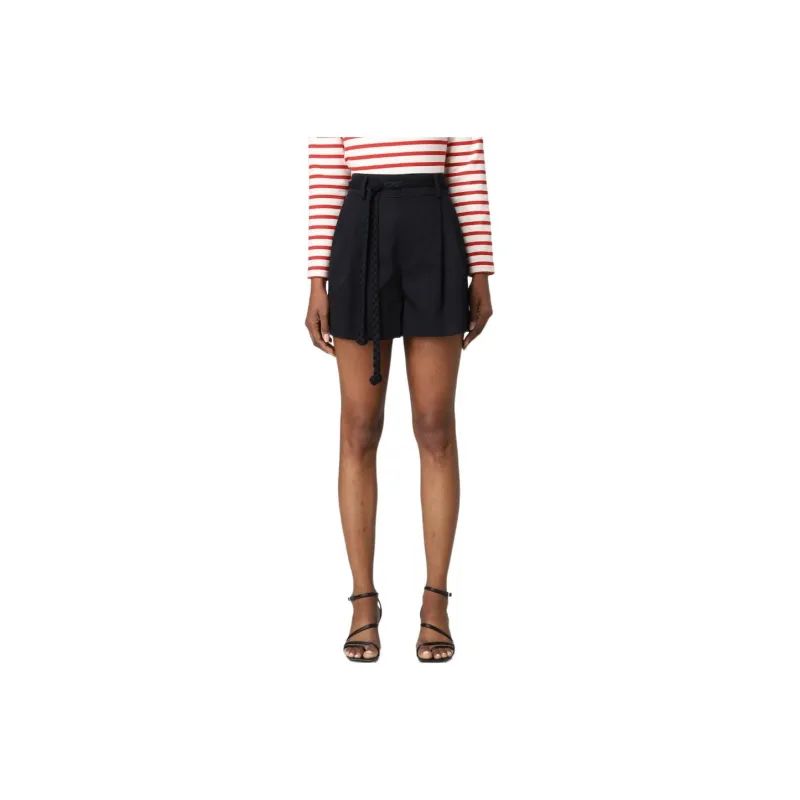 RED VALENTINO Casual Shorts Women's Black-0