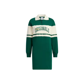 Adidas Long Sleeved Dresses Women's Green