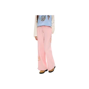 CALMMIND Knitted Sweatpants Unisex Pink