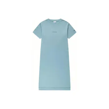 Columbia X Long Field Male Co-titled Series Short-Sleeved Dresses Women's Sky Blue