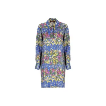 MaxMara Floral Patterned Long Sleeved Dress