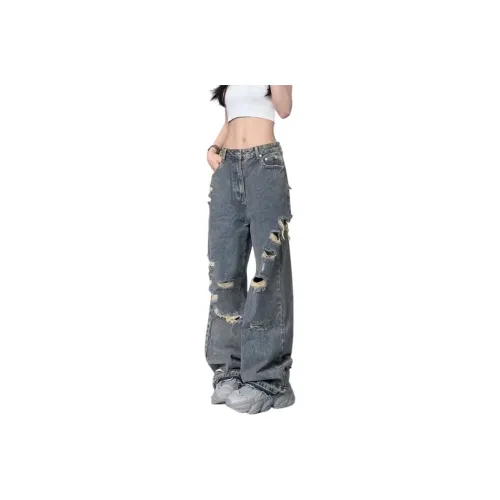 EOEI Jeans Women's Blue
