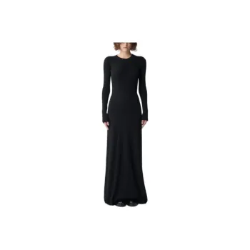 Ann Demeulemeester Long Sleeved Dress Women's Black