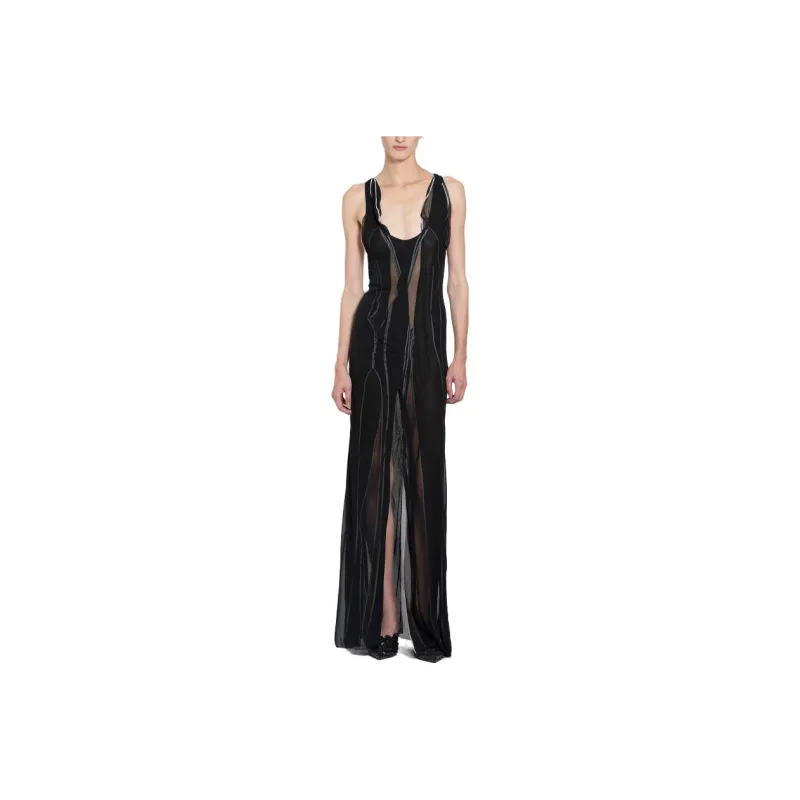 Y/Project Sleeveless Dresses Women's Black-0