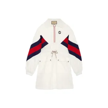 GUCCI Technical Jersey Polo Dress