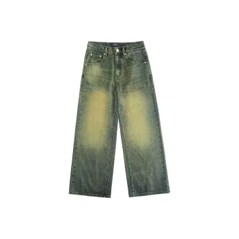 BLUELANDINC Jeans Women's Vintage Blue