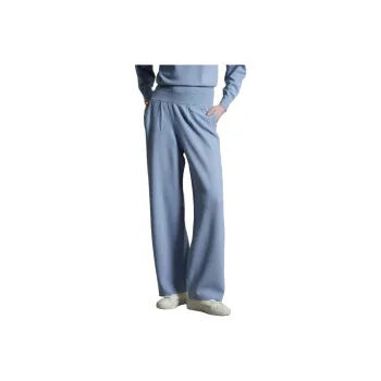 COLOMBO Knitted Sweatpants Women's Light Blue