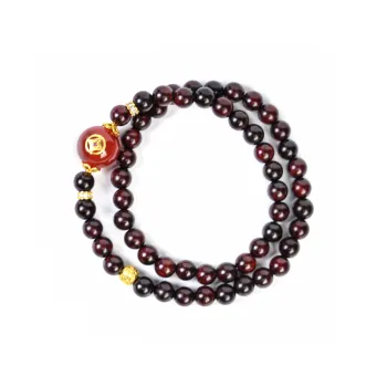 XUWU Red Sandalwood Bracelets Unisex