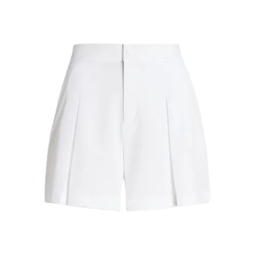 Polo Ralph Lauren 4-Way Stretch Pleated Shorts Casual Shorts Women's White
