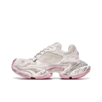 Acupuncture Cushioning, Abrasion Resistant, Breathable, Lightweight, Height Increasing Low Top Chunky Sneakers Women's